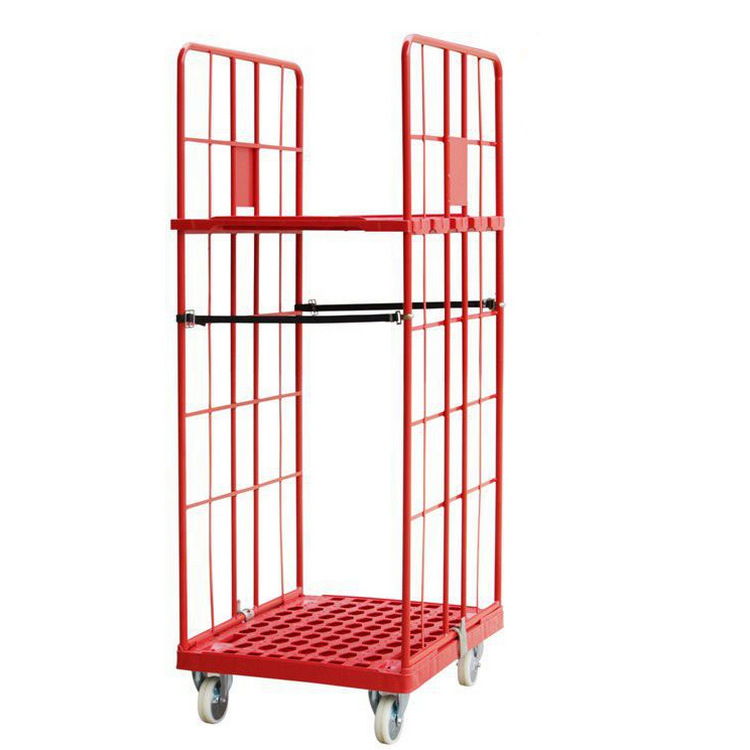 2 Sided Demountable Roll Cage With Plastic Base