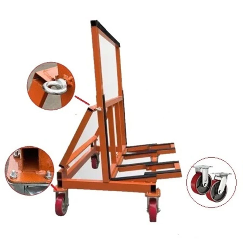 1000KG Loading Foldable Plasterboard & Panel Trolleys
