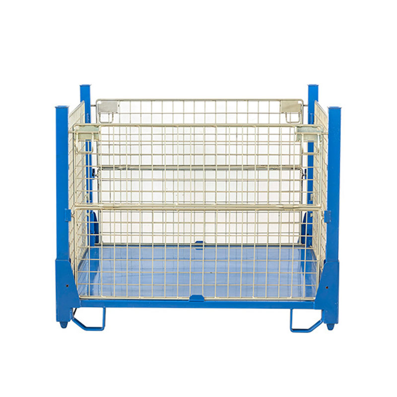Heavy Duty Folding Stillage Metal Pallet Storage Cage